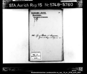 Hausierkonzessionen und -gesuche: Heinrich Rinke aus Langewiese, Eisenwarenhandel