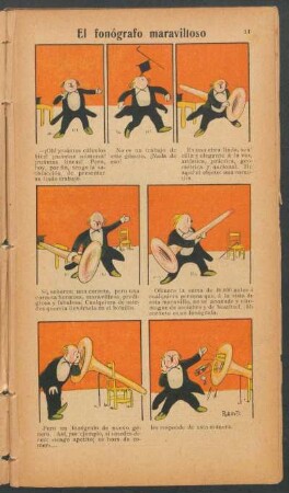 El fonógrafo maravilloso - [Cómic]