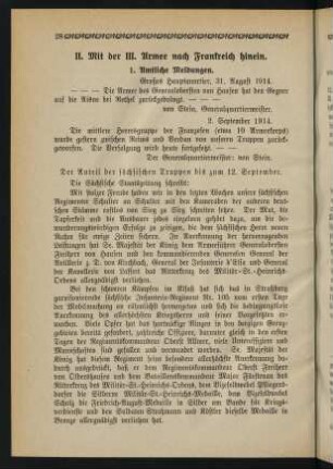 28-46, II. Mit der III. Armee nach Frankreich hinein