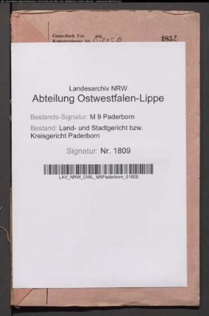 Erblasser: Bewermeyer, Anna Angela, geb. Ramsel:
