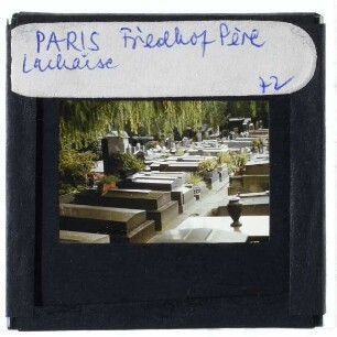 Paris, Friedhof Père Lachaise