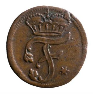 Münze, Heller, 1743