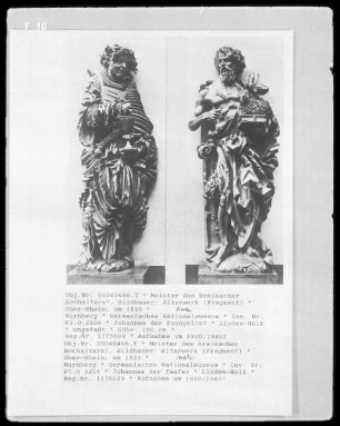 Altarwerk — Johannes der Evangelist