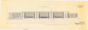 Reichsluftfahrtministerium, Berlin: Ansicht Gartenseite Wilhelmstraße 1:200