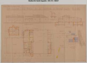 Hennef Kraftwagenhof, Zwischen- und Anbau an der Autohalle