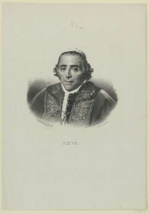 Bildnis des Pie VII.