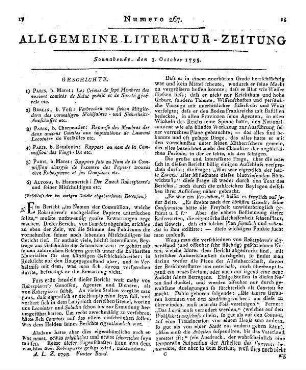 Bibliothek der neuesten physisch-chemischen, metallurgischen, technologischen und pharmaceutischen Literatur. Bd. 4, St. 3. Von S. F. Hermbstädt. Berlin: Mylius 1795