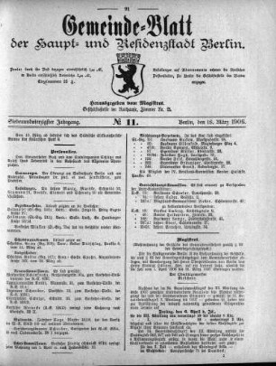 1906,11: No. 11, 18. März 1906