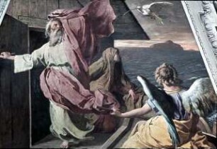 Noah und die Taube mit dem Ölzweig