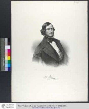 Paul Taglioni / N. d. Natur gez. von F. Krüger ; Lith. von Fr. Jentzen