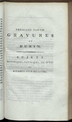 Sujets Historiques, Satyriques, Galantes Et Estampes Pour Des Livres.