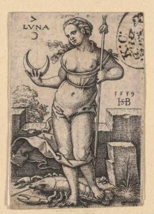 Luna, aus der Folge: Die sieben Planeten mit den Bildern des Tierkreises
