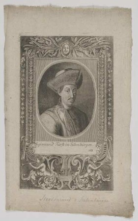 Bildnis des Sigismund, Fürst in Sibenbürgen