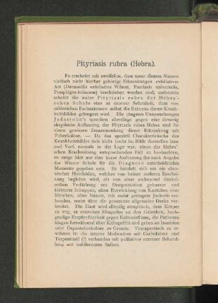Pityriasis rubra (Hebra).