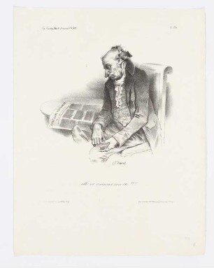 ...Elle est vraiment enceinte!!!!..., erschienen in: "La Caricature", N°. 122