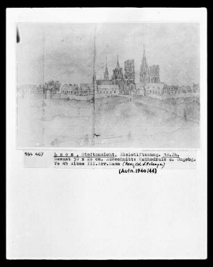 Laon: Stadtansicht