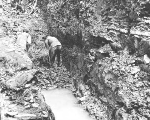 Wehrbaustelle Hohenfeld-Kitzingen/Main