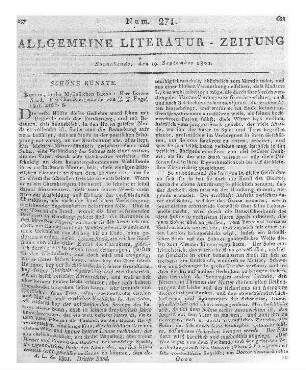 Engel, J. J.: Herr Lorenz Stark. Ein Charaktergemälde. Berlin: Mylius 1801