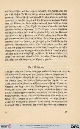 Der Ostchor