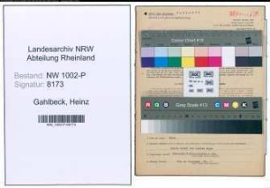 Entnazifizierung Heinz Gahlbeck , geb. 12.10.1920 (Polizeibeamter)