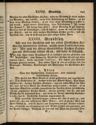 141-163, XXVIII. Grundsatz. - XXIX. Grundsatz.