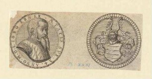 Medaille auf Jorg (= Georg II.) Ebner