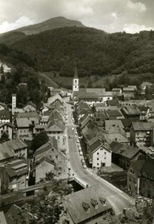 Hauptstraße von Zell im Wiesental