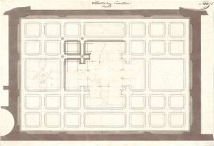 Gärtner, Friedrich von; München; Wittelsbacherpalast - Plafond im Tanzsaal (Ansicht)
