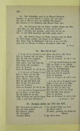 61. Das ruft so laut