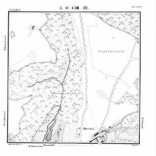 Kartenblatt SO LXIII 62 Stand 1825