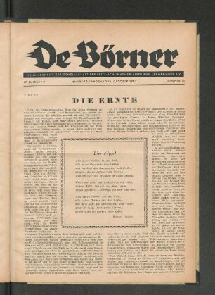 Gedicht: Der Apfel