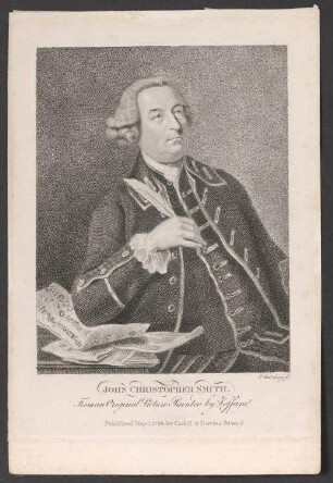 Porträt John Christopher Smith d. J. (1712-1795)
