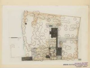 Garten Dr. Ley, Bad Saarow: Gartenplan 1:100
