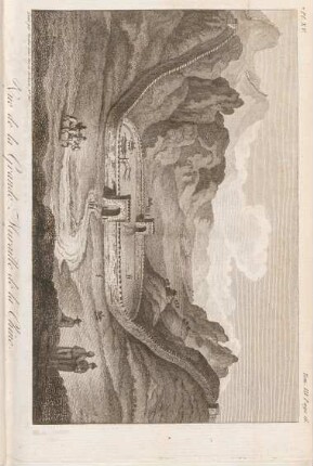Vue de la Grande Muraille de la Chine