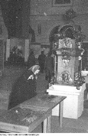 Dresden, 8. Jahrestag der Zerstörung Dresdens, Kranzniederlegung, u.a., 13. Februar 1953