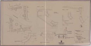 Hansjakob, Gottfried; München, Prinzregentenplatz; Prinzregentenplatz - Grünflächen (Lageplan; Schnitt; Details)