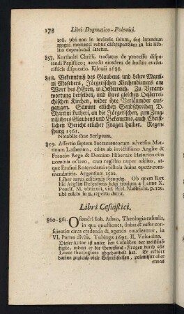 178-220, Libri Casuistici - Libri Miscellanei Theologici