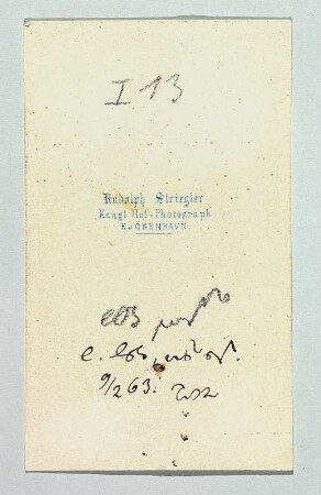 Porträt David Dessau : Foto-/Bildersammlung Stenografische Sammlung. Porträt David Dessau. Photographie. Carte de visite (1863; R. Striegler). Dresden: SLUB P a 0087