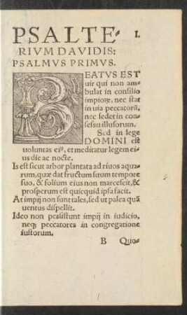 Psalterium Davidis: