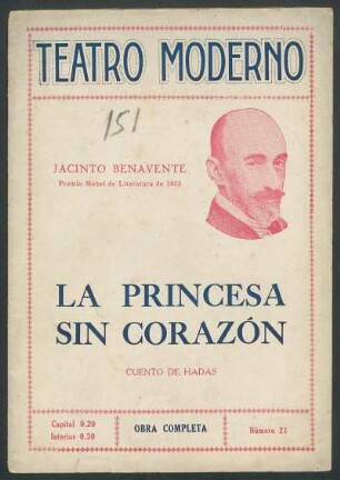 1932002100: La princesa sin corazón : cuento de hadas