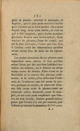 Plume de voyage, ou description d'une plume nouvelle nouvelle