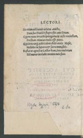 Lectori.