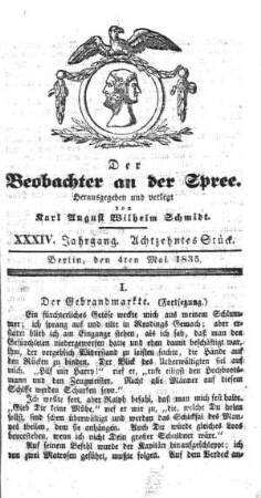 18. Stueck, 4. Mai 1835