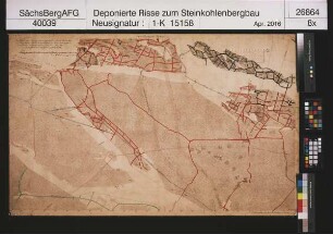 Hänichener Steinkohlenbauverein, Grubenbaue (4. Quadrant, Platte a) (mit Nachbringungen)