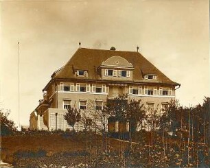Fischer, Theodor; Tübingen; Haus Siebeck - Gartenansicht