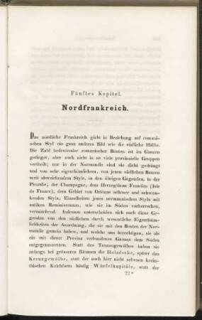 Fünftes Kapitel. Nordfrankreich.