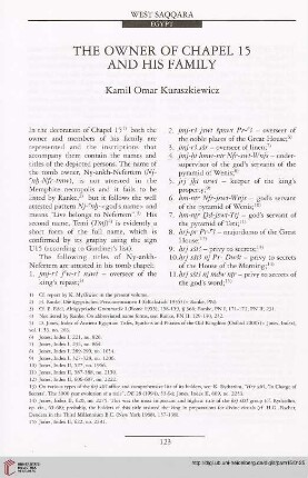 15: The owner of Chapel 15 and his family
