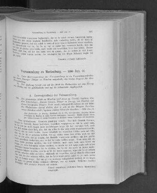 Versammlung zu Marienburg. - 1400 Jun. 14.