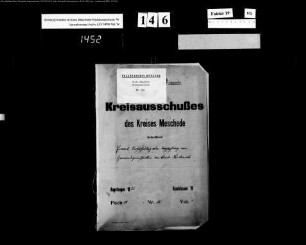 Erwerb, Veräußerung der Verpachtung von Gemeindegrundstücken Bd.5