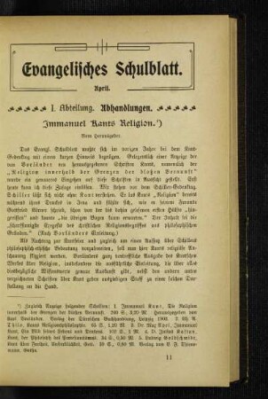 Immanuel Kants Religion